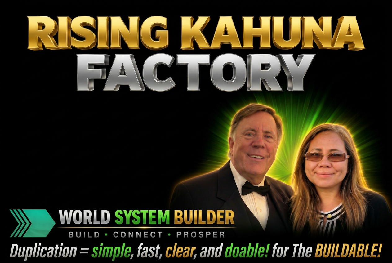 Rising Kahuna Factory — World System Builder: Build, Connect, Prosper