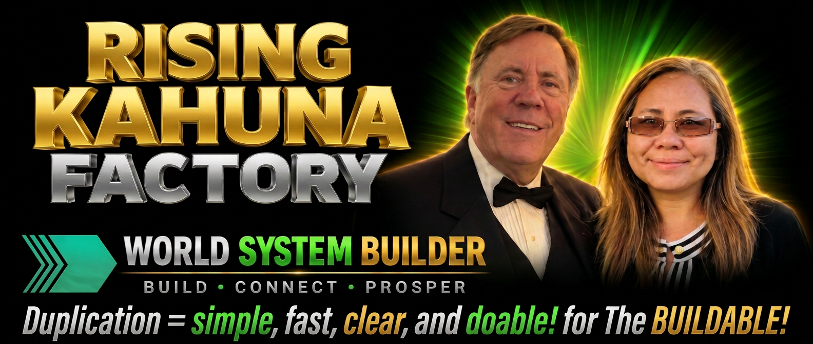 Rising Kahuna Factory — World System Builder: Build, Connect, Prosper